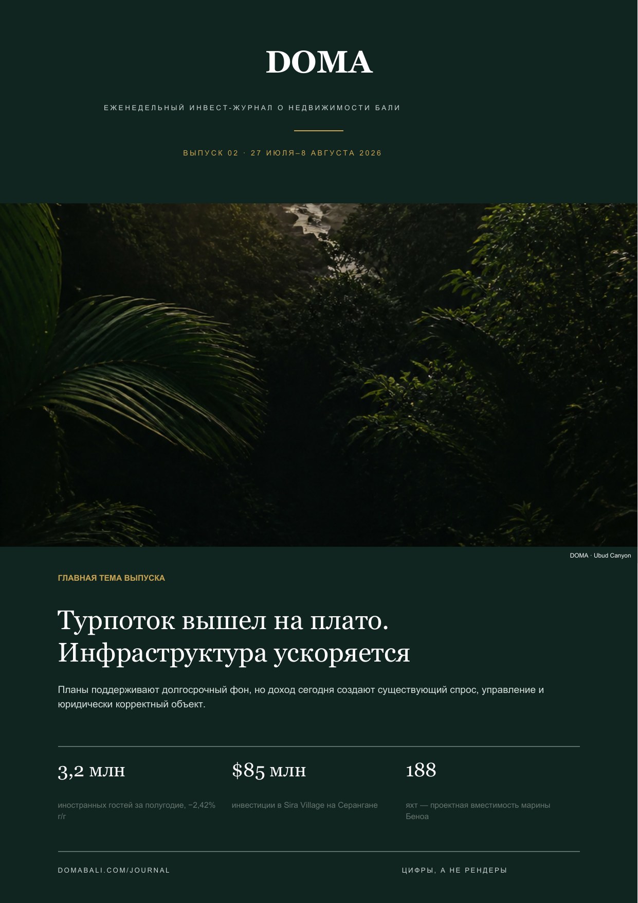 Журнал DOMA, выпуск 2